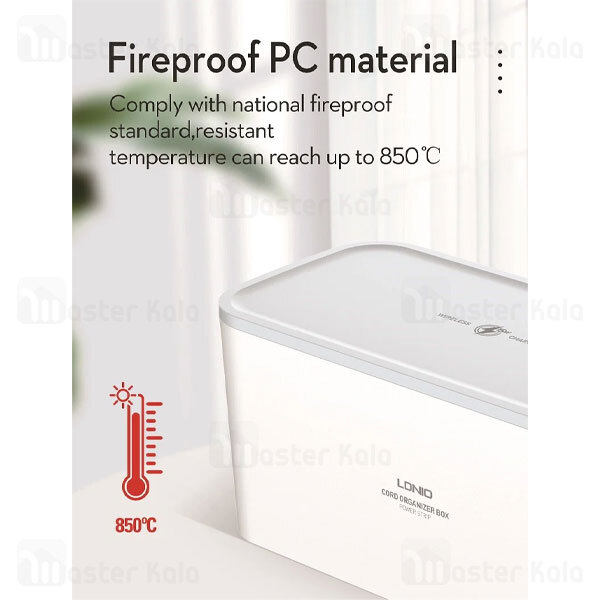 چند راهی برق و شارژر وایرلس الدینیو LDNIO SCW5354 دارای 3 پورت